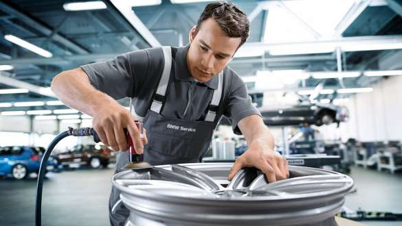 bmw wheel rim repair